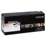Lexmark E260A21A E260a21a Toner, 3,500 Page-Yield, Black 2