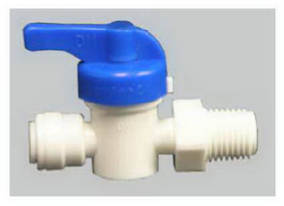 1/4OD QC x1/4MPT Valve