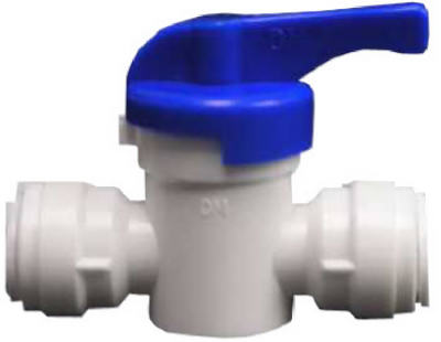 3/8OD QC Straight Valve