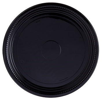 WNA A518PBL CaterLine Casuals PET Round Tray Black 18" 25/CS