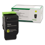 Lexmark 78C1UY0 78c1uy0 Return Program Toner, 7,000 Page-Yield, Yellow 2