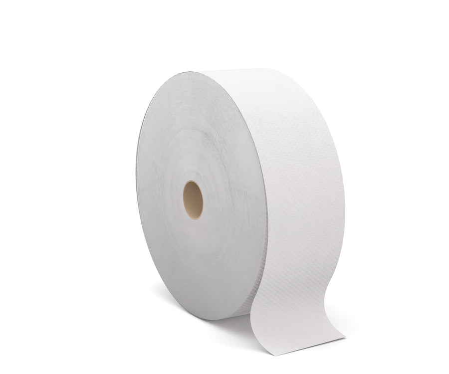 Cascades PRO T320 Perform Jumbo Toilet Paper Roll White 2-Ply 3.4" X 1250' 6/CS