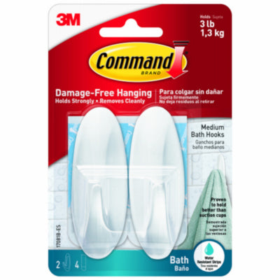 2CT MED Bath Hooks