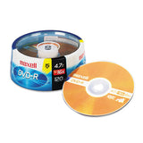 Maxell 638006 Dvd-R Recordable Disc, 4.7 Gb, 16x, Spindle, Gold, 15/pack 2