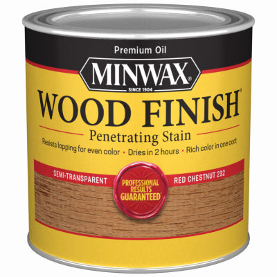 1/2PT RED Chestn Finish