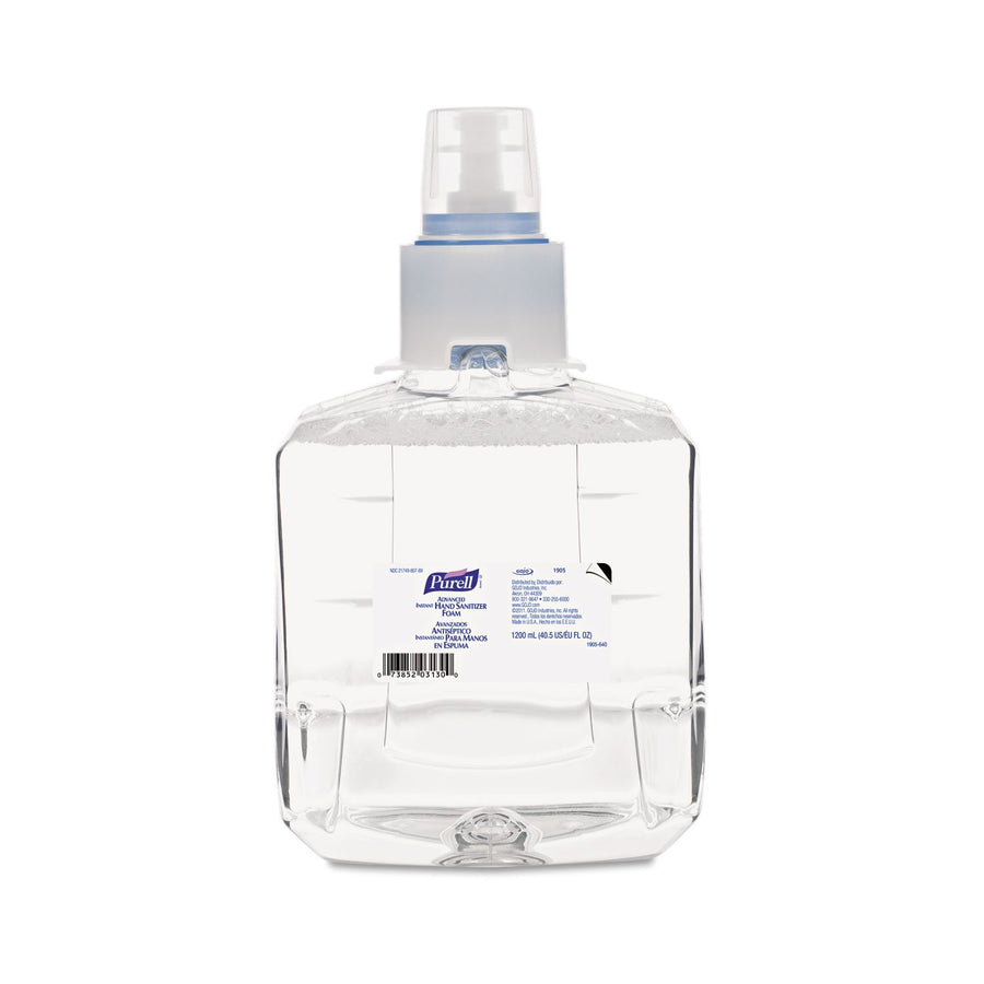 Gojo 7753-02 Purell Healthcare Sanitizer Foam 1200 mL Touch-Free Refill 2/CS