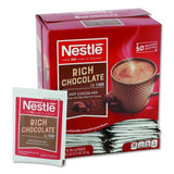 Nestlé 12098978 Hot Cocoa Mix, Rich Chocolate, .71oz, 50/box 2