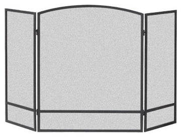 3Panel FireplaceScreen