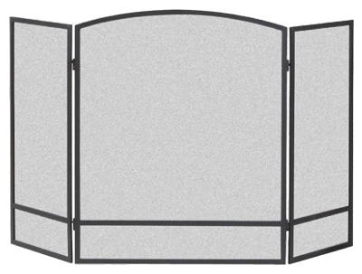 3Panel FireplaceScreen