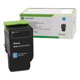 Lexmark 78C1XCE 78c1xce Extra High-Yield Toner, 5,000 Page-Yield, Cyan 2