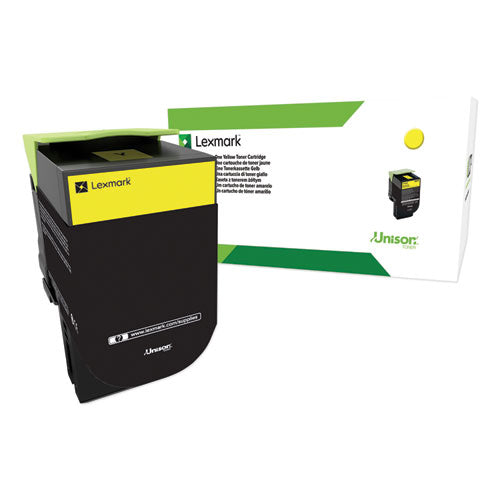 Lexmark 24B6010 24b6010 High-Yield Toner, 3,000 Page-Yield, Yellow