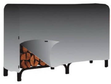 8' BLK Vinyl Rack Cover
