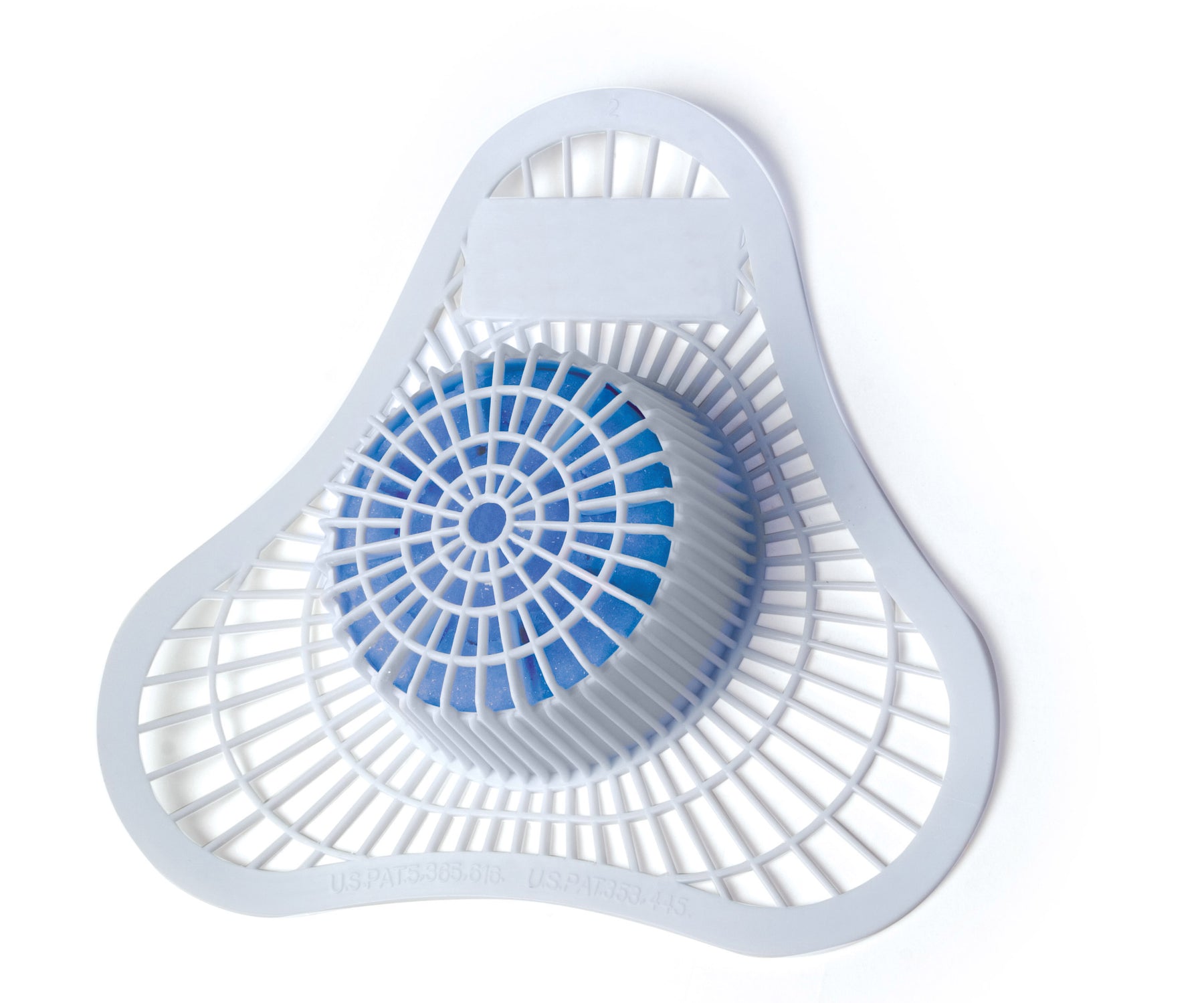 Hospeco 01905 Health Gards Urinal Screen Blue / Citrus w/ Non-Para Block 12/CS