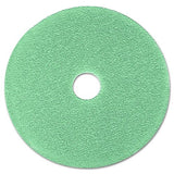 3M 3100 Ultra High-Speed Floor Burnishing Pads 3100, 19" Diameter, Aqua, 5/carton 3