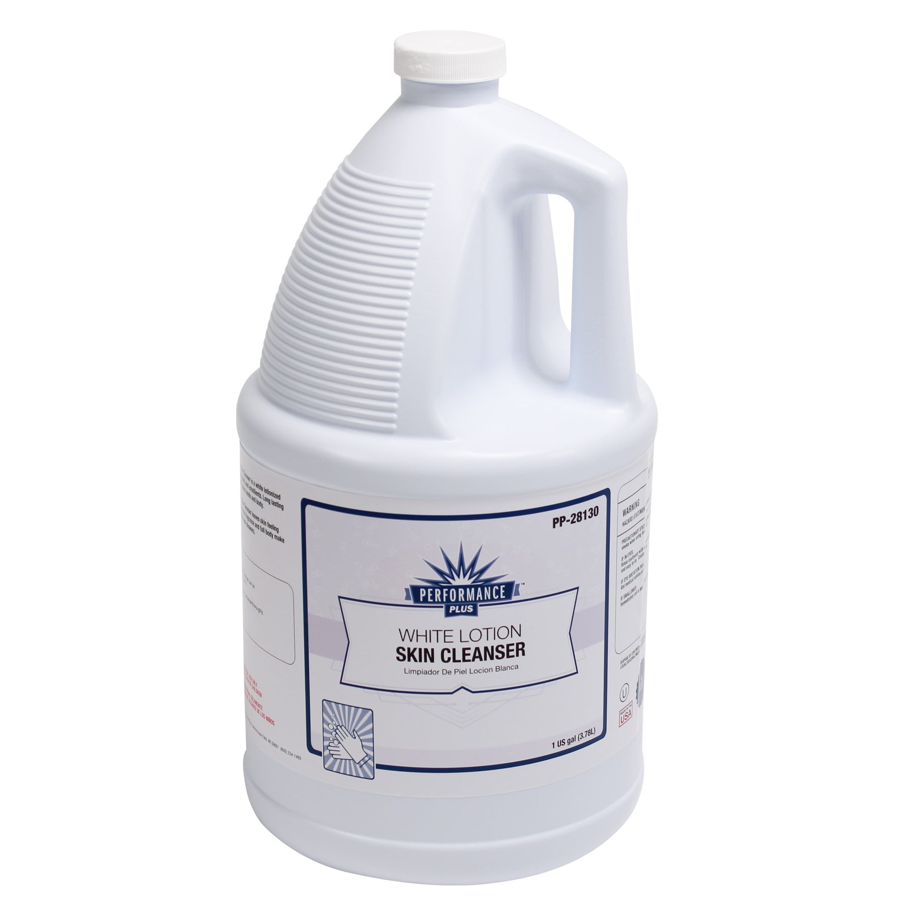 Performance Plus PP-28130 White Lotion Skin Cleanser 1 Gallon Pearl Soap 4/CS