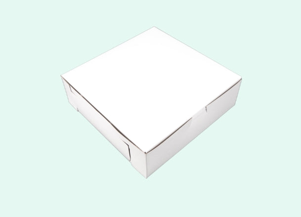 Southern Champion 1537 8" x 8" x 3" Standard Bakery Boxes White 250/CS