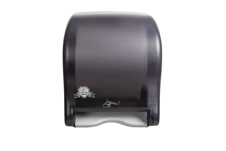 Empress EMP8400 Dispenser for Hardwound Towel Black, Electronic Hands Free