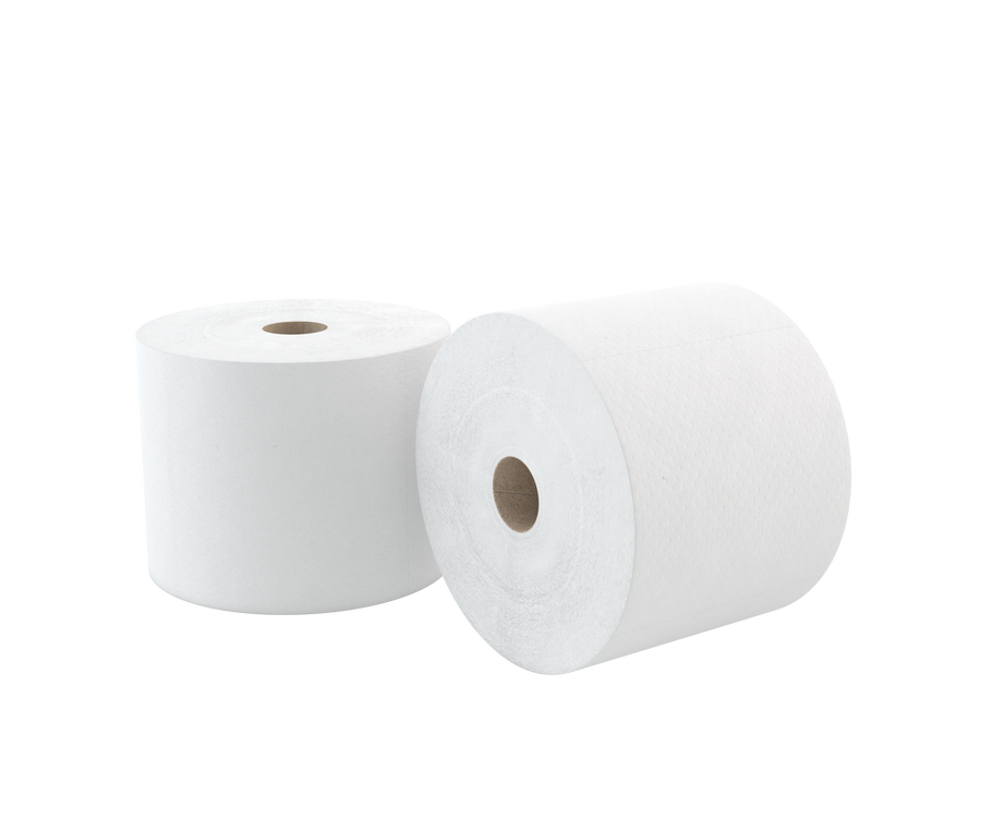 Cascades PRO T150 High Capacity Bathroom Tissue White 3.75" x 4" 2-Ply 950 Sheet 36/CS