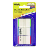 Post-IT Tabs 686L-GBR 1" Lined Tabs, 1/5-Cut, Lined, Assorted Colors, 1" Wide, 66/Pack 2