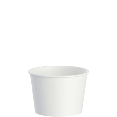 Solo Cup VS612-02050 Solo VS DSP Paper Food Containers White, 12 oz. 1000/CS