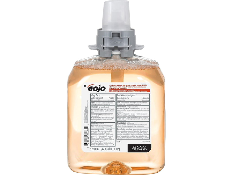 Gojo 5161-04 Luxury Foam Handwash 1.25 Liters 4/CS