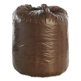 Abilityone 8105-01-560-4930 8105015604930, SKILCRAFT Controlled Life Cycle Bags, 30 gal, 0.8 mil, 30" x 36", Brown, 30/Box 2