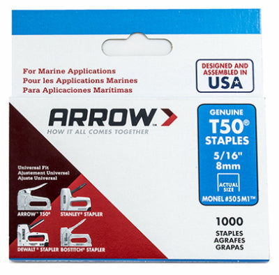 1000PK T50 5/16"Staples