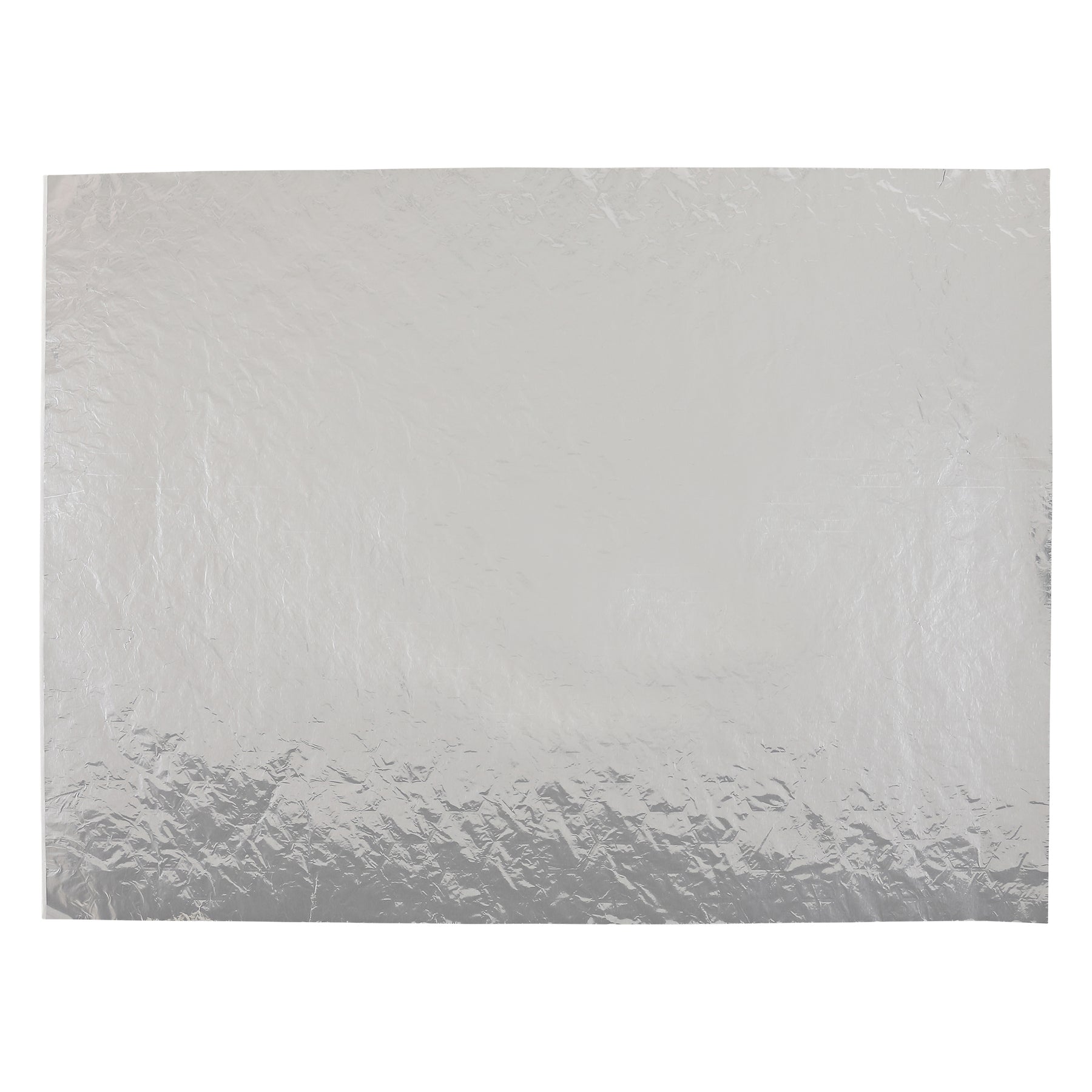 Empress EMPCF1410 Plain Cushion Foil Wrap 14" x 10.5" Silver / White 2500/CS