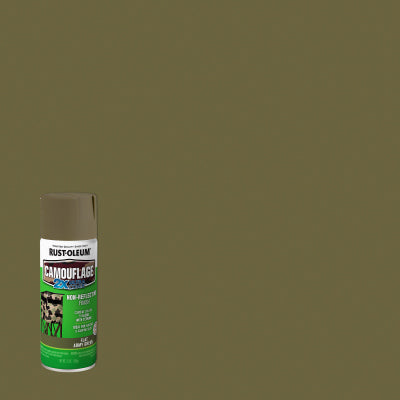 12OZ Army GRN Spr Paint