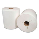 Morcon Tissue 400WY Morsoft Controlled Towels, Y-Notch, 1-Ply, 8" x 800 ft, White, 6 Rolls/Carton 2