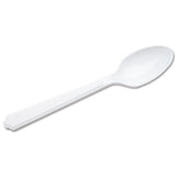 Abilityone 7340000221317 7340000221317, Skilcraft, Plastic Flatware, Type Iii, Teaspoon, White, 100/pack 2