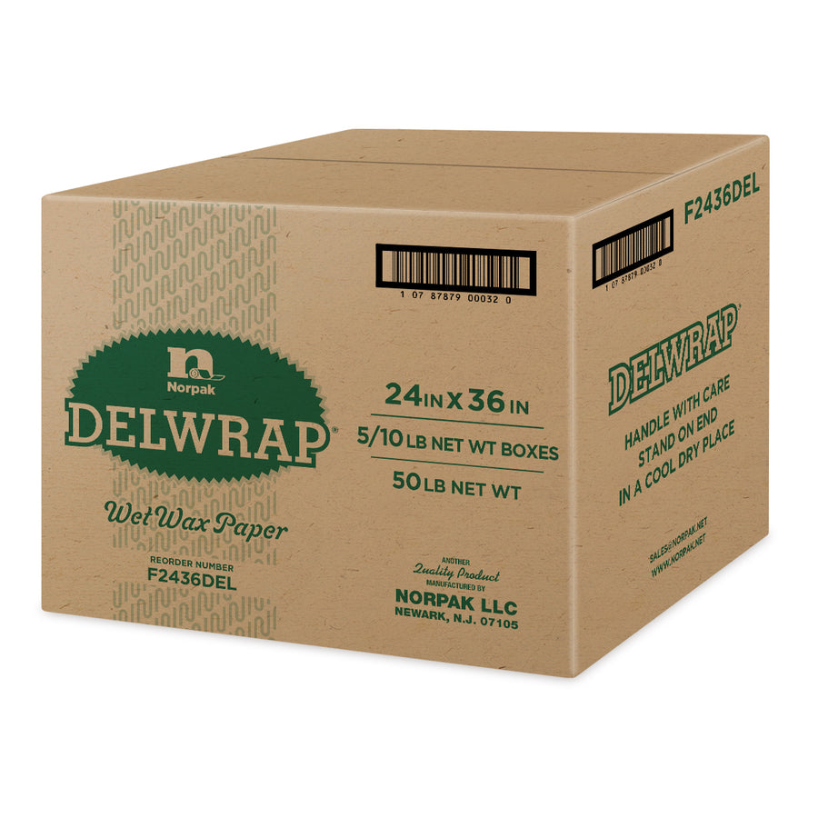 Norpak F2436DEL 24X36 Del Wrap Shts 1 Bundle 50/Cs