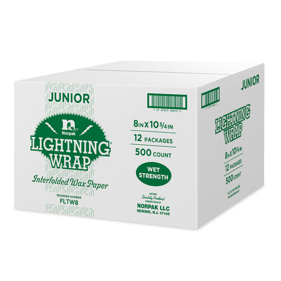 Norpak FLTW8 Lightning Wrap 8" X 10.75" 6000/CS