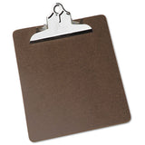 Abilityone 7520002815918 7520002815918 SKILCRAFT Composition Board Clipboard, 5.5" Clip Capacity, Holds 8.5 x 11 Sheets, Brown 2
