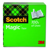 Scotch 810 Magic Tape Refill, 1" Core, 1" X 36 Yds, Clear 2