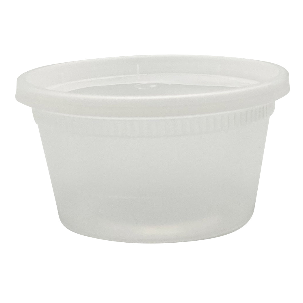 Empress EHDC12C Heavy Duty Deli Containers 12 oz, Clear, Combo Pack 240/CS