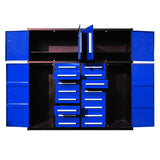 7ft Garage Storage Cabinet with 16 Drawers