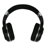 Morpheus 360 HP5500B SERENITY Stereo Wireless Headphones with Microphone, 3 ft Cord, Black/Silver 2