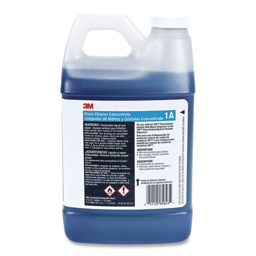 3M 70071659000 Glass Cleaner Concentrate, 2 L Bottle, 4/carton