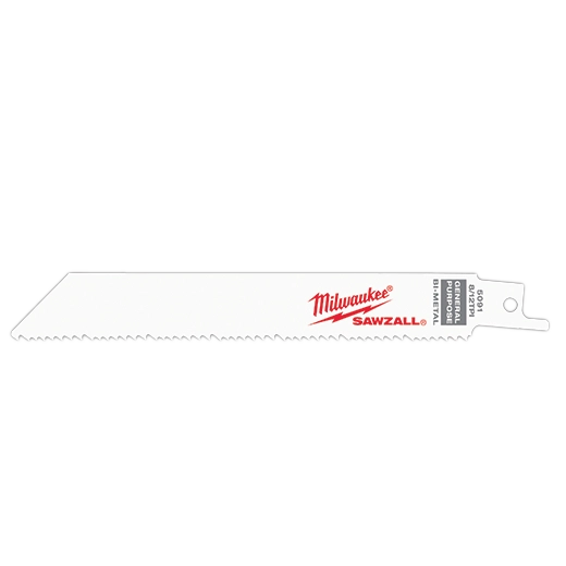 8 in. 8/12 TPI Thin Kerf SAWZALL Blades, 25 Pack