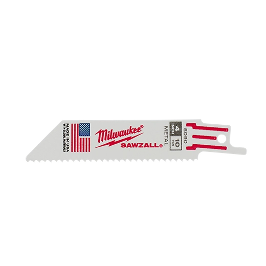 6 in. 24 TPI Thin Kerf SAWZALL Blades, 25 Pack