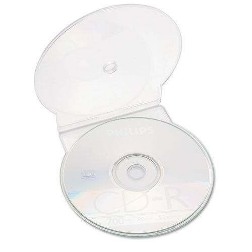 Abilityone 7045015547681 7045015547681, SKILCRAFT C-Shell CD Cases, Clear, 25/Pack