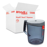 Wypall 53688 Reach Towel System Dispenser, 9.5 X 7 X 8.75, Black/smoke 2