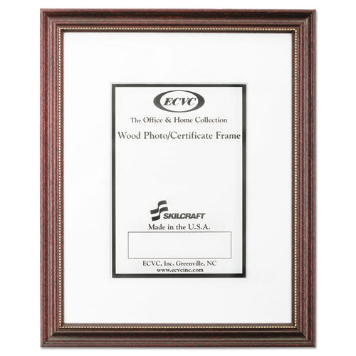 Abilityone 7105014246478 7105014246478 SKILCRAFT Mahogany Frames, Certificate/Photo, 11 x 14, 12/Carton