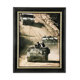 Abilityone 7105014588210 7105014588210 SKILCRAFT Style G Military-Themed Picture Frame, Army, Black, Wood, 8.5 x 11