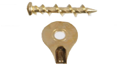 10PK Wall Dog Hanger