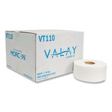 Morcon Tissue VT110 Valay Mini Jumbo Bath Tissue, Septic Safe, 2-Ply, White, 750 ft, 12 Rolls/Carton 2