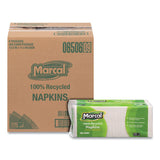 Marcal 6506 100% Recycled Luncheon Napkins, 11.4 X 12.5, White, 400/pack, 6pk/ct 2