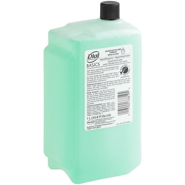 Dial 33821 Pro Basics Liquid Hand Soap 1 Liter 8/CS