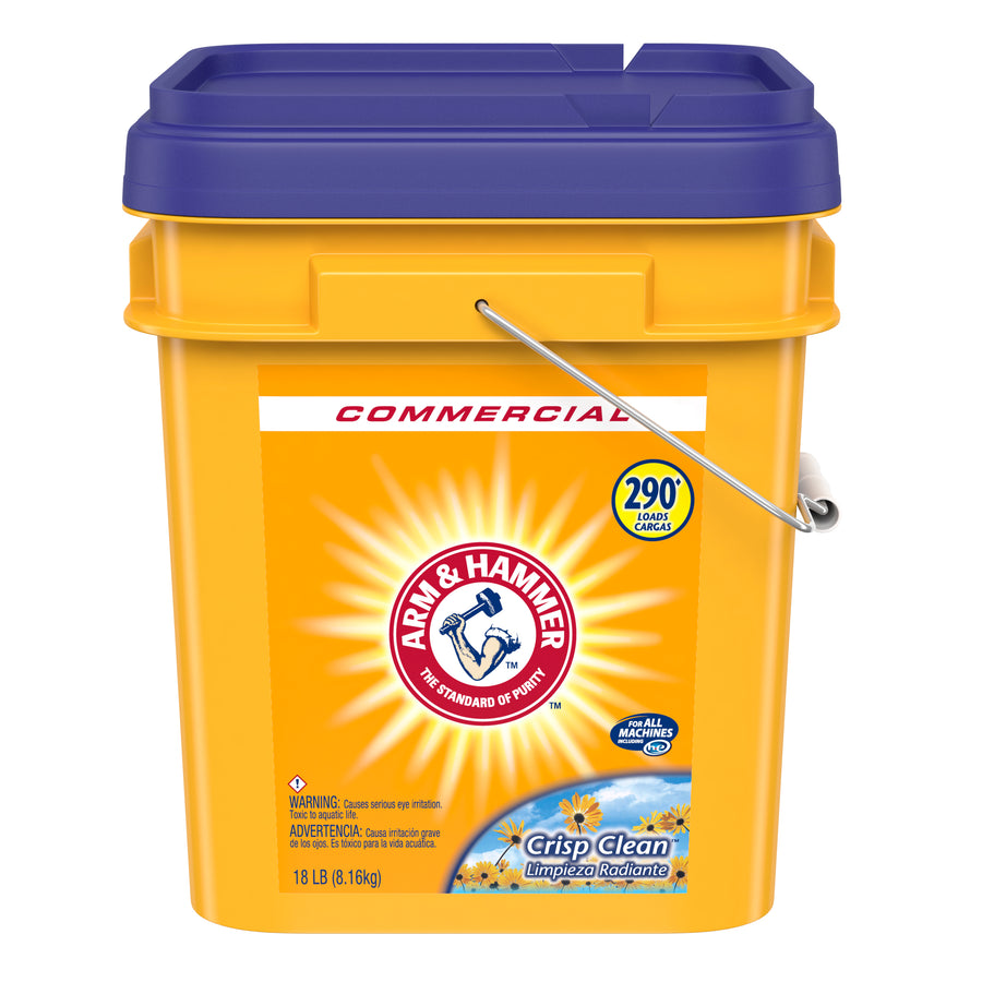 Church & Dwight 33200-01001 Arm & Hammer Laundry Detergent Powder 18# 290 Loads Crisp Clean